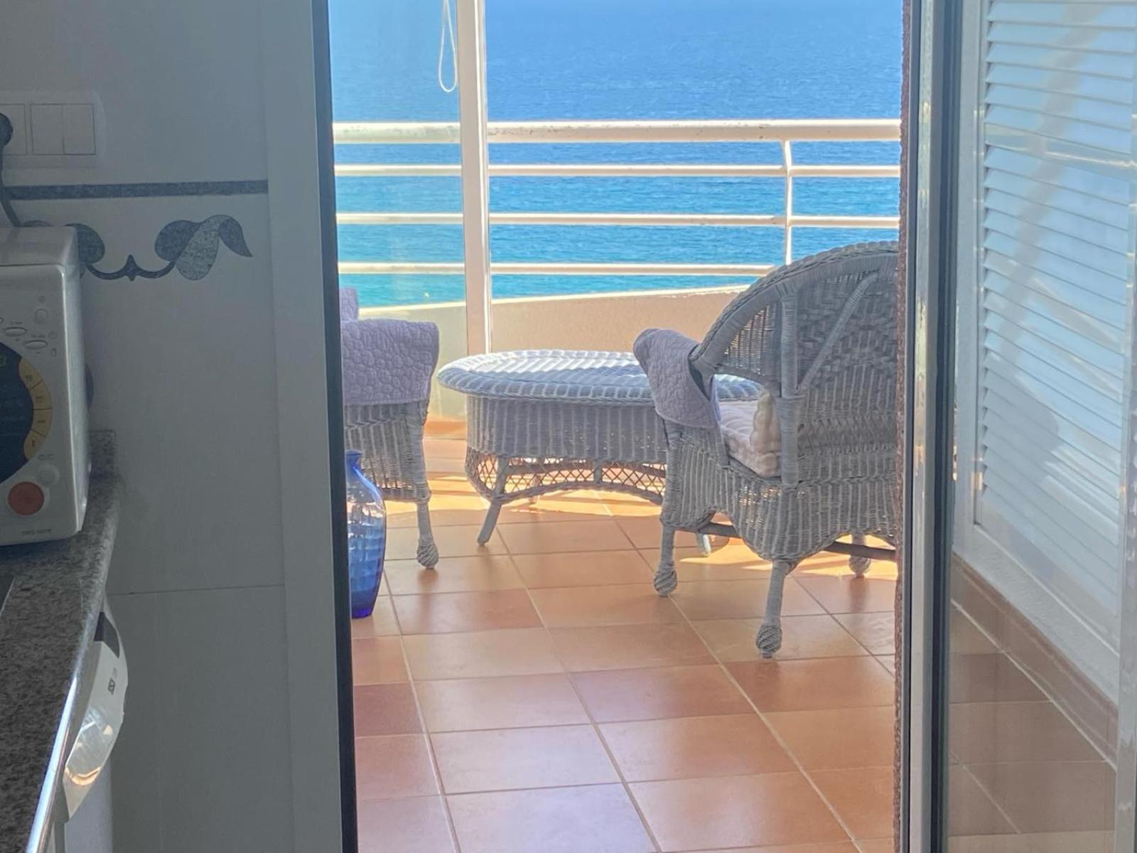 Seaview Apartment Playa De Oro 13Rd Floor Con Parking Calp Dış mekan fotoğraf
