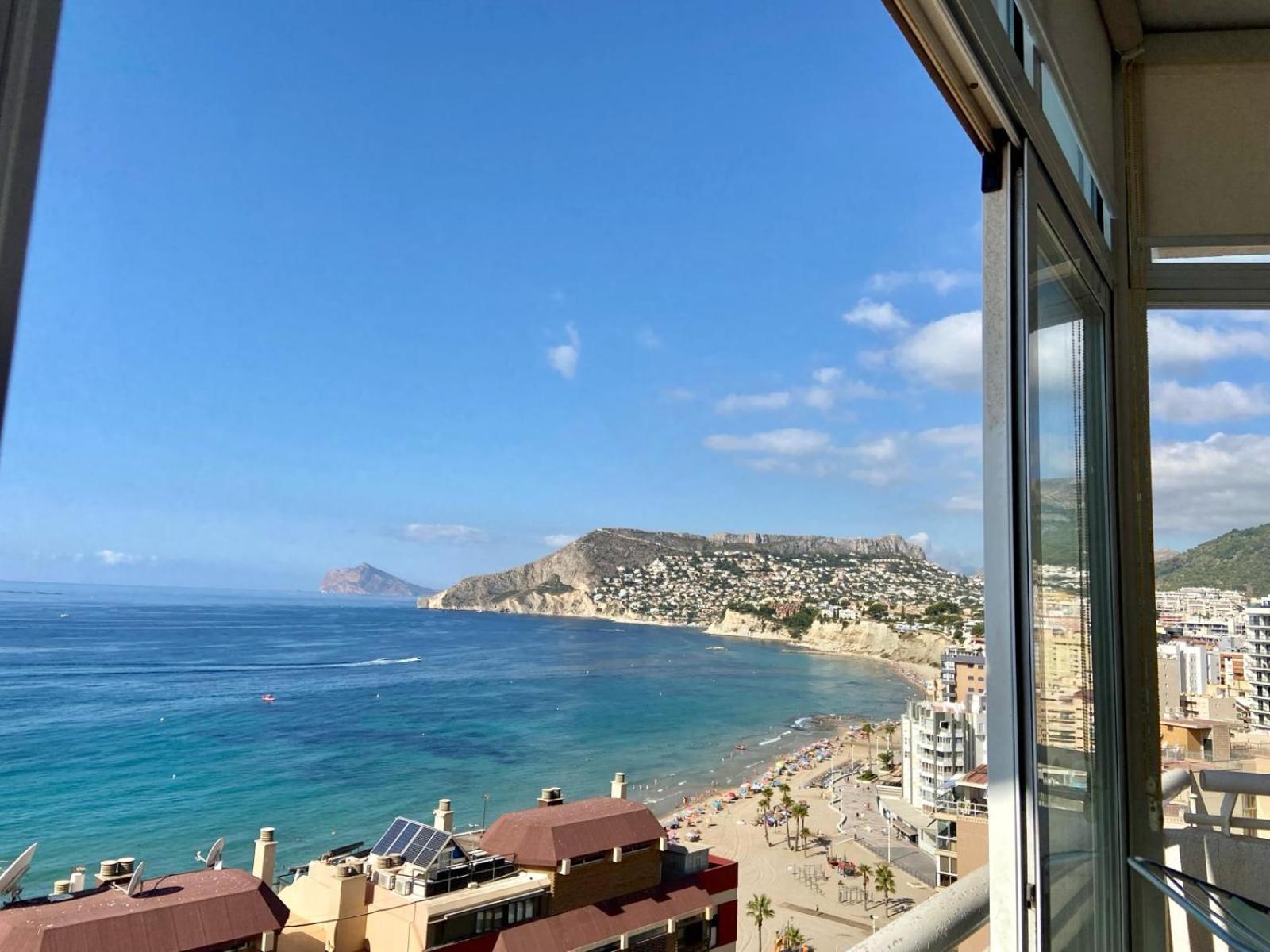 Seaview Apartment Playa De Oro 13Rd Floor Con Parking Calp Dış mekan fotoğraf